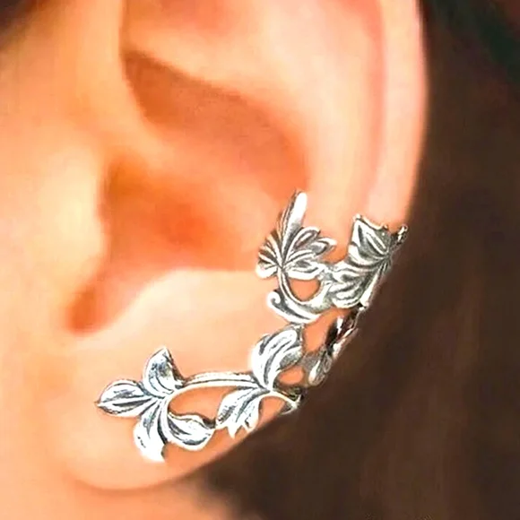 Flower Cuff Earrings #3 - Picture 1 of 3